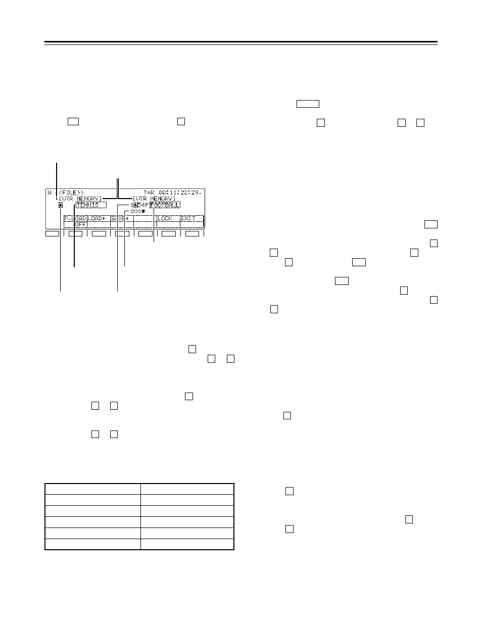 File, Function menus, Settings | Panasonic AJ-HD1700PE User Manual | Page 62 / 134