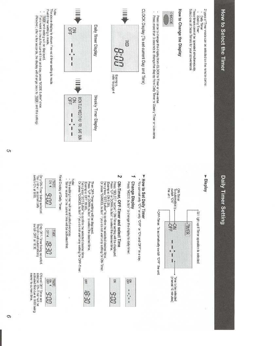 U*fj, J4uu, O*nn j*lfu | Panasonic CS-F24DD1ES User Manual | Page 11 / 12