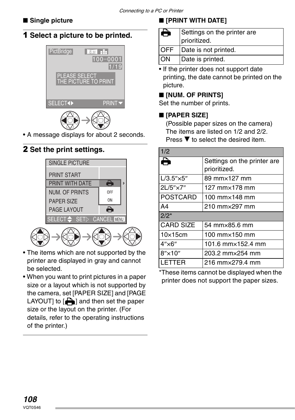 Panasonic DMC-LX1GN User Manual | Page 108 / 128