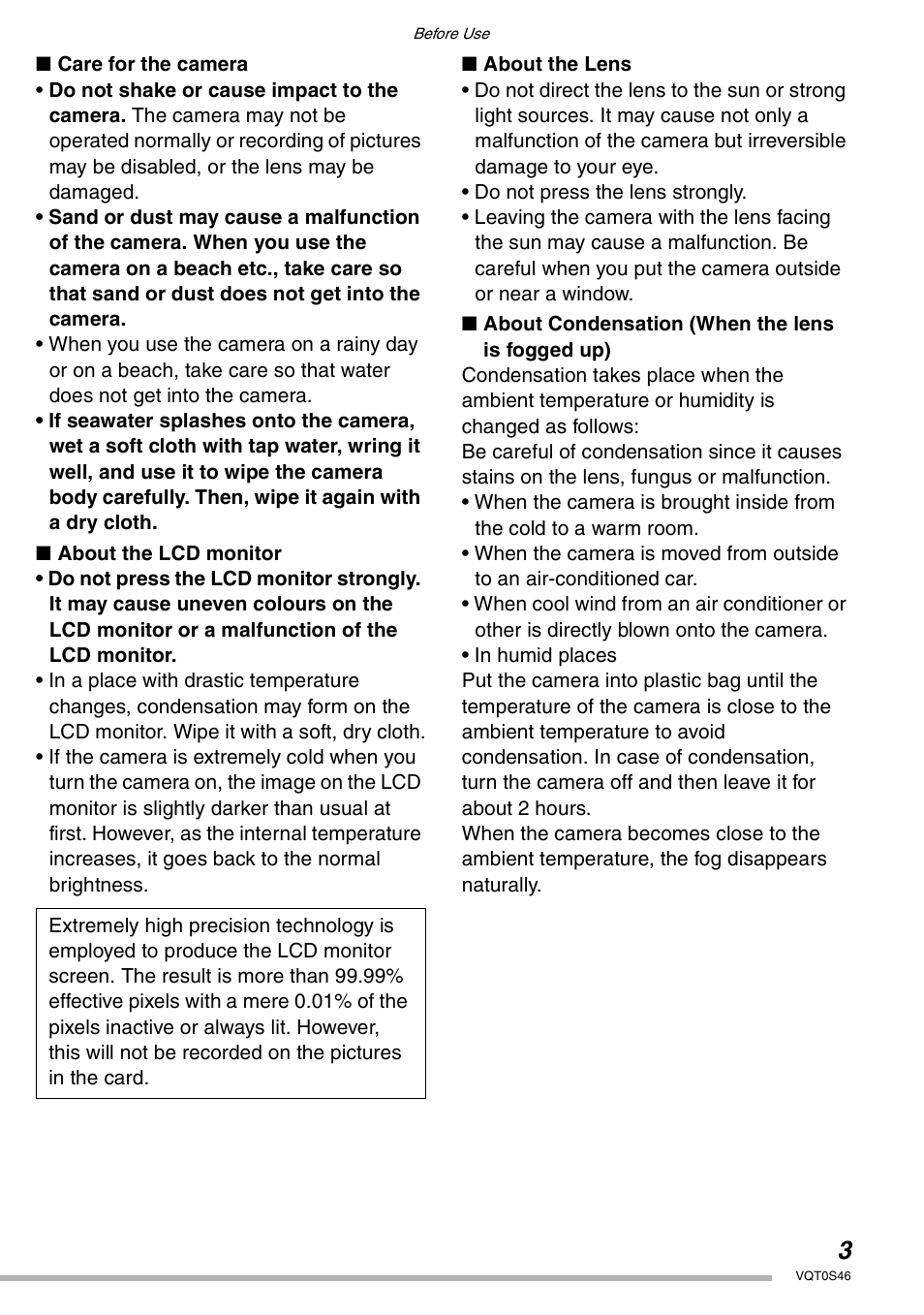 Panasonic DMC-LX1GN User Manual | Page 3 / 128