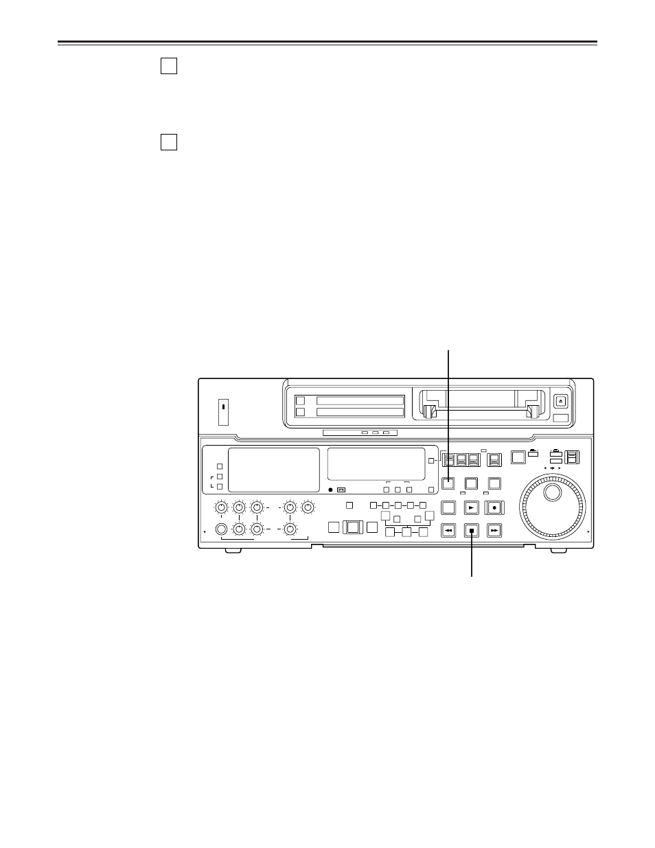 Stop/stand by mode 1 | Panasonic AJ-D850P User Manual | Page 25 / 102