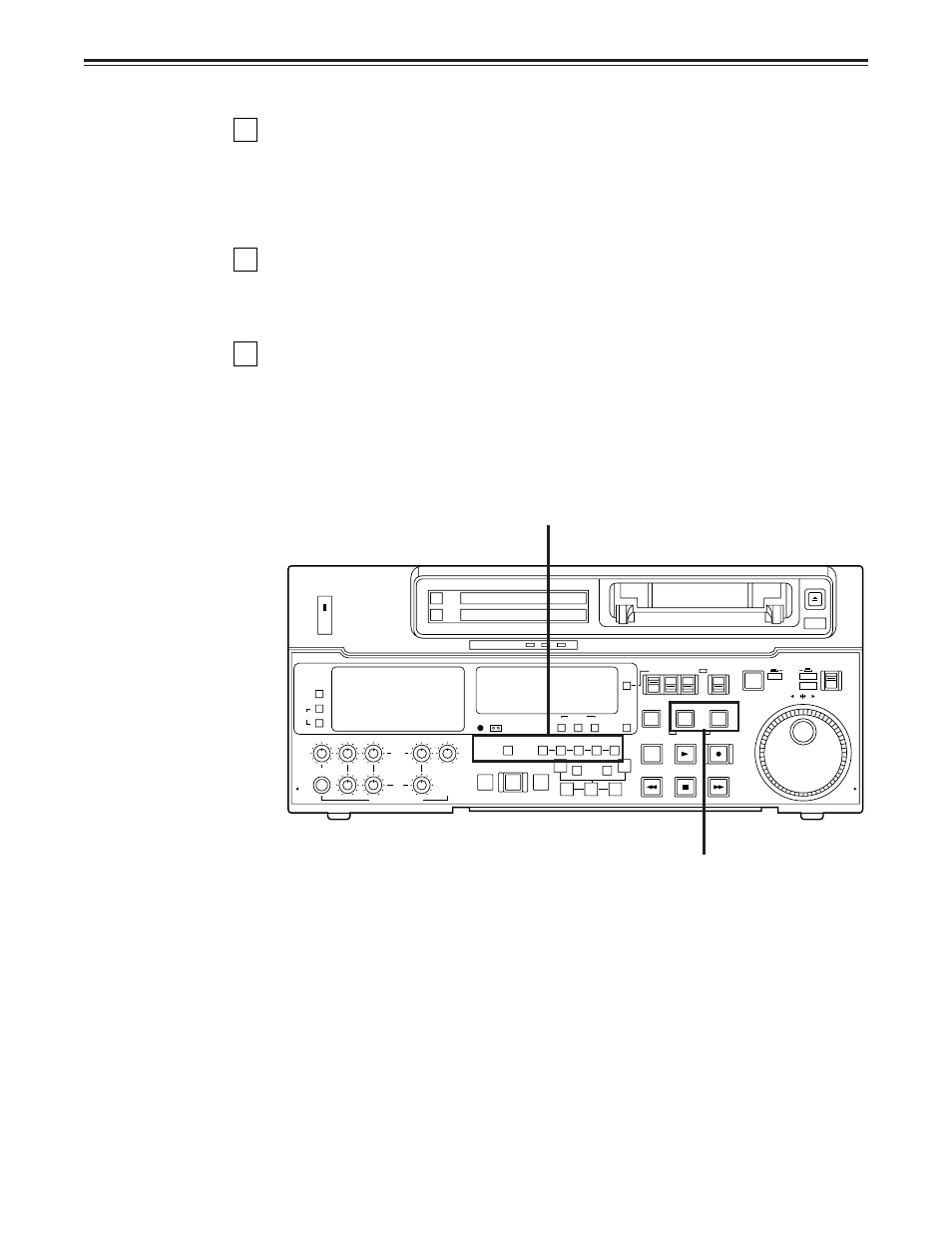 33 – select the editing mode | Panasonic AJ-D850P User Manual | Page 33 / 102