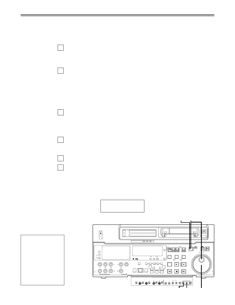 Setup (default settings), Changing the settings, Repeat steps 2 through 4 to change another item | Setup-menu init set yes<play>/no<stop | Panasonic AJ-D850P User Manual | Page 50 / 102