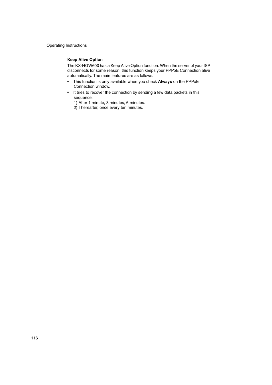 Panasonic KX-HGW600 User Manual | Page 116 / 152