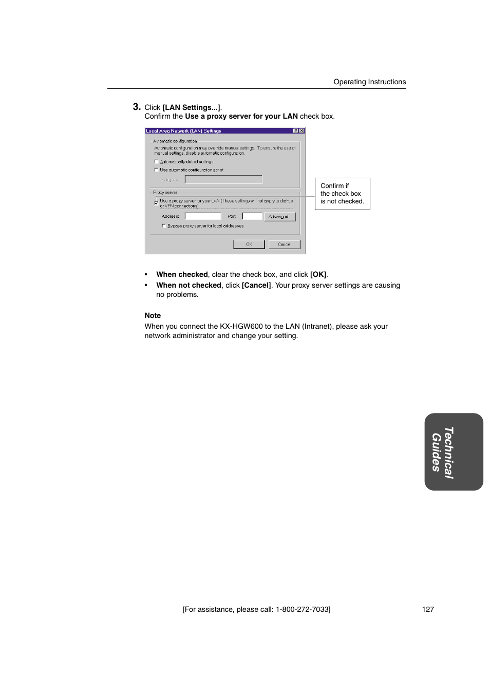 Te c h ni cal gu id e s | Panasonic KX-HGW600 User Manual | Page 127 / 152