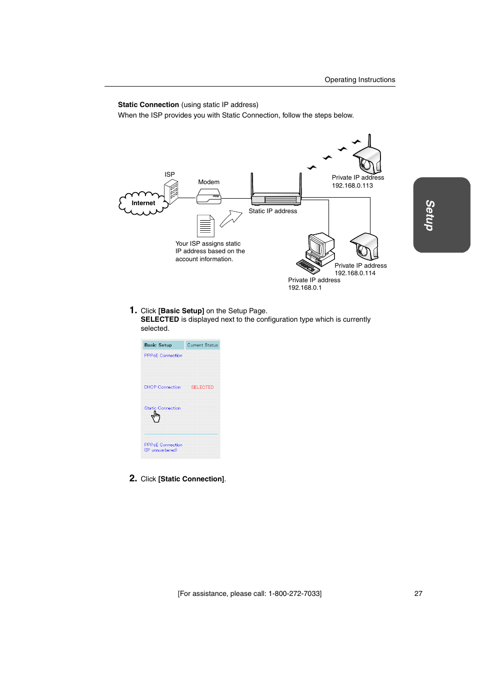 Set u p | Panasonic KX-HGW600 User Manual | Page 27 / 152