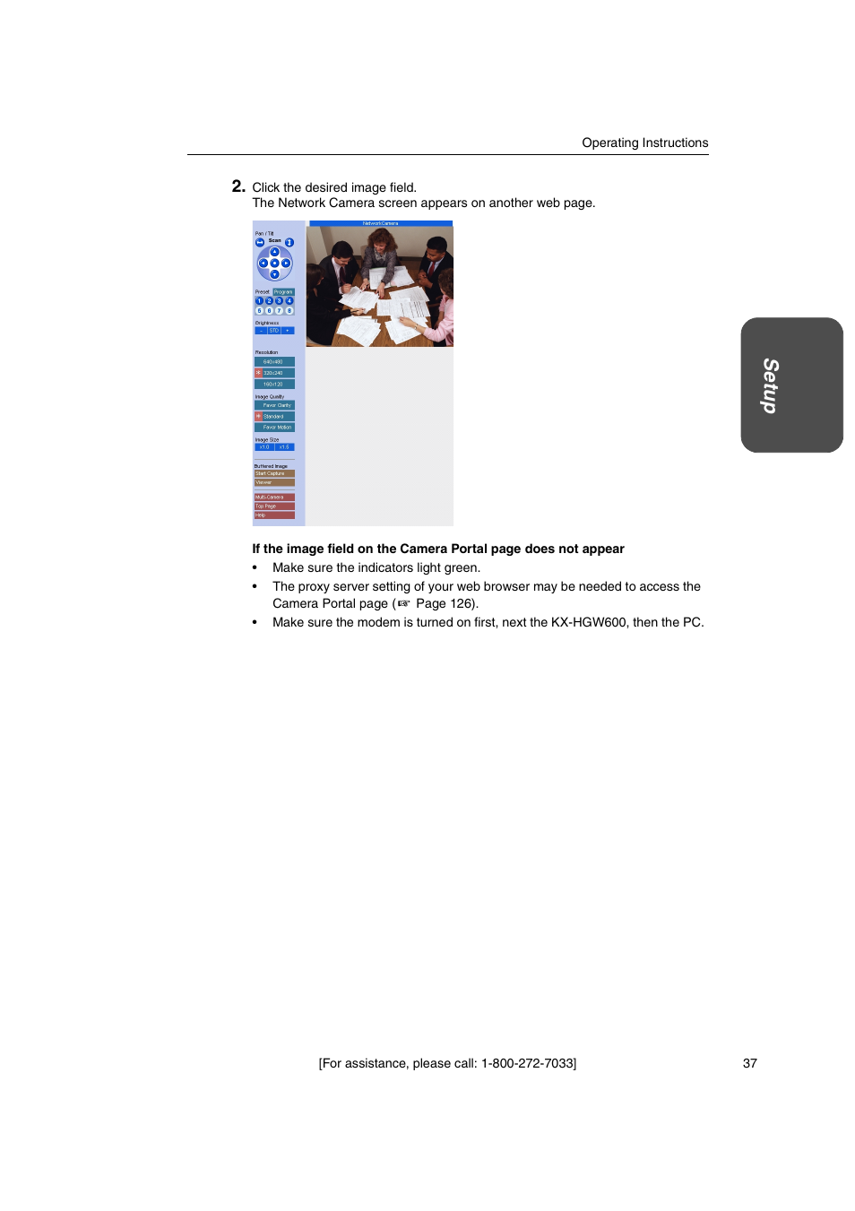 Set u p | Panasonic KX-HGW600 User Manual | Page 37 / 152