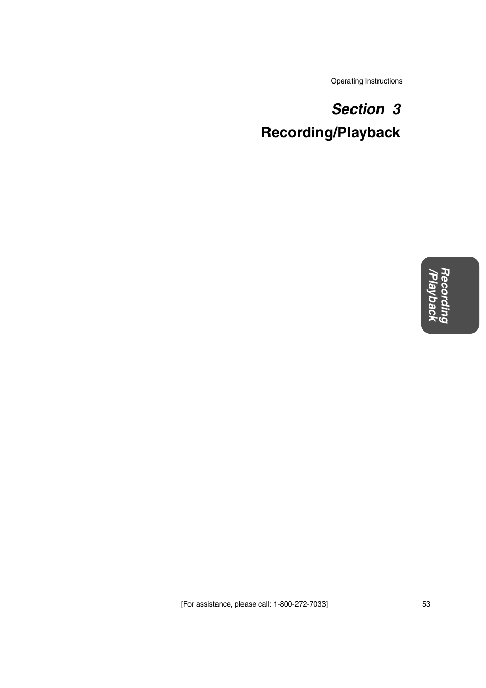 Recording/playback | Panasonic KX-HGW600 User Manual | Page 53 / 152
