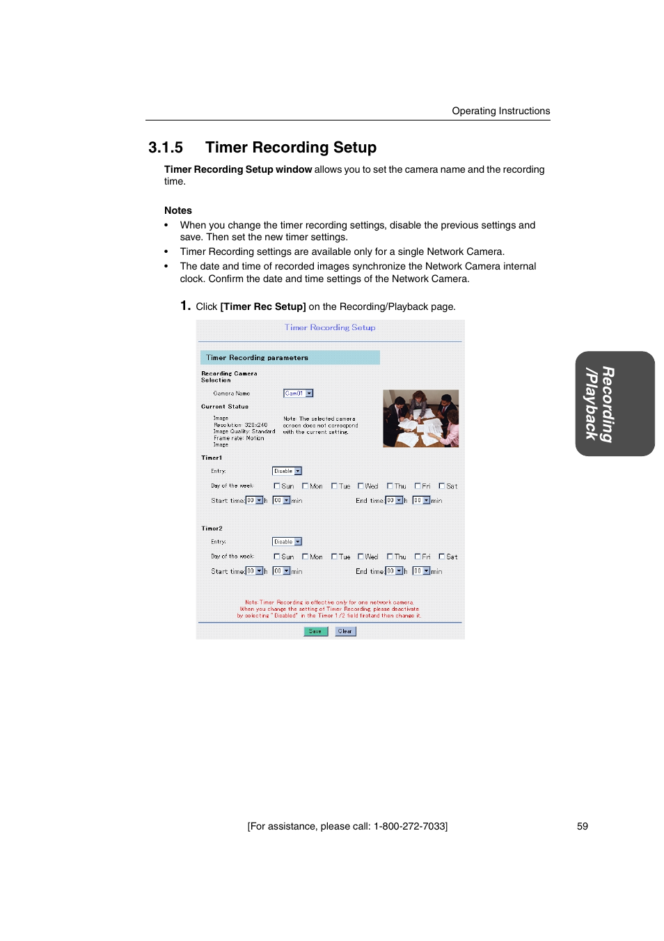 5 timer recording setup | Panasonic KX-HGW600 User Manual | Page 59 / 152