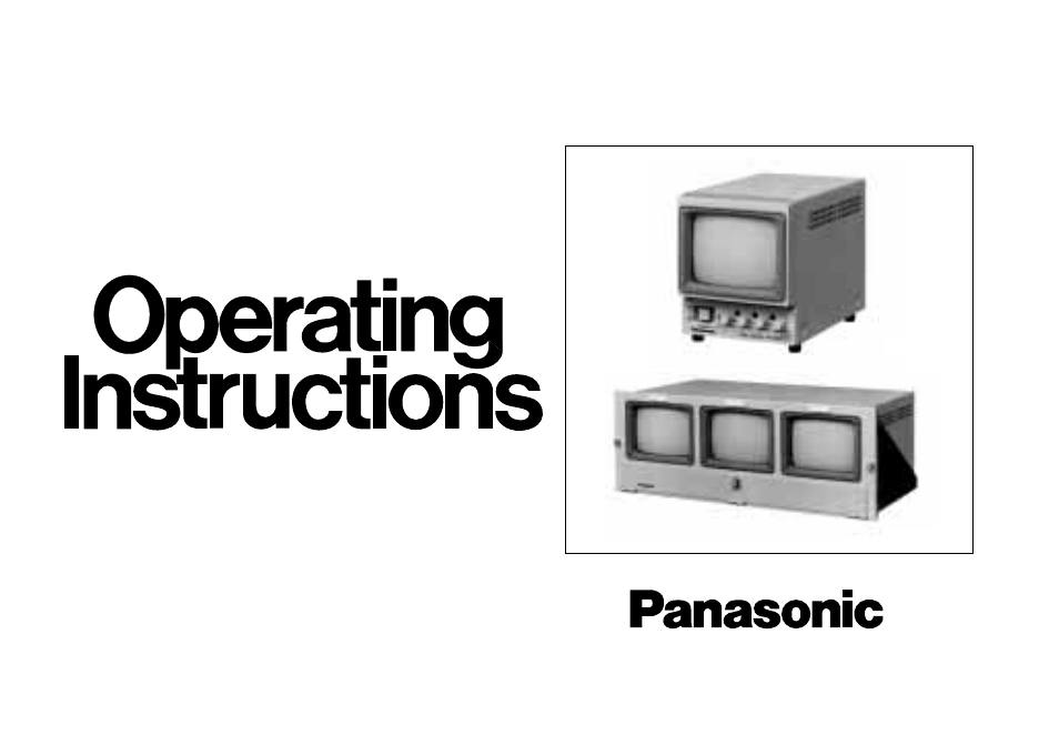 Panasonic WV-BM503 User Manual | 14 pages