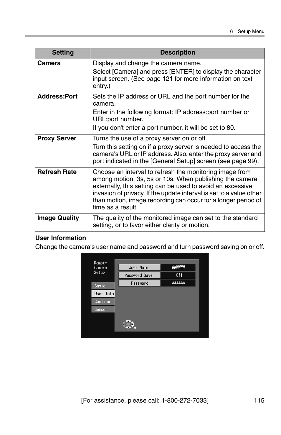 Panasonic BL-WV10A User Manual | Page 115 / 184