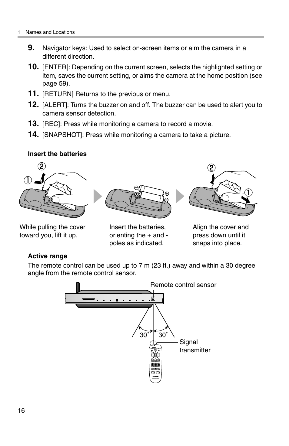 Panasonic BL-WV10A User Manual | Page 16 / 184
