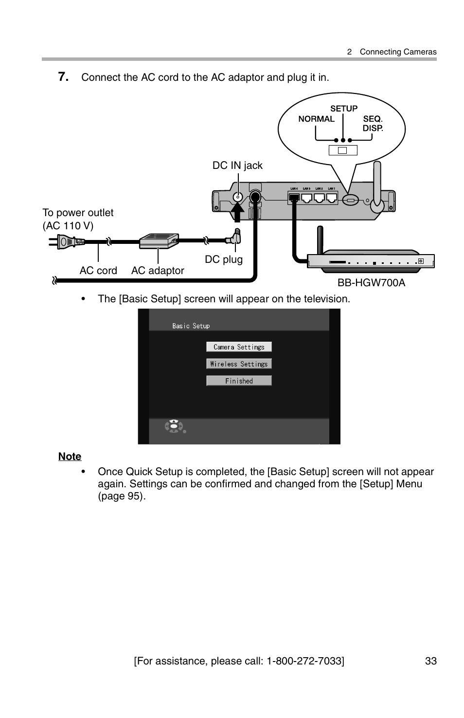 Panasonic BL-WV10A User Manual | Page 33 / 184