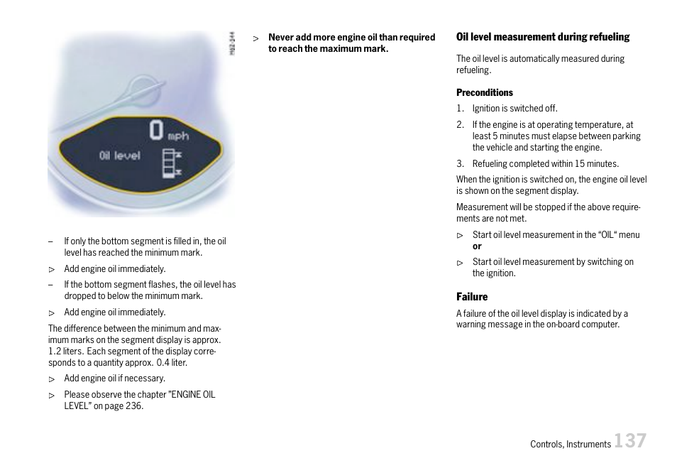 Porsche 911 Carrera User Manual | Page 139 / 355