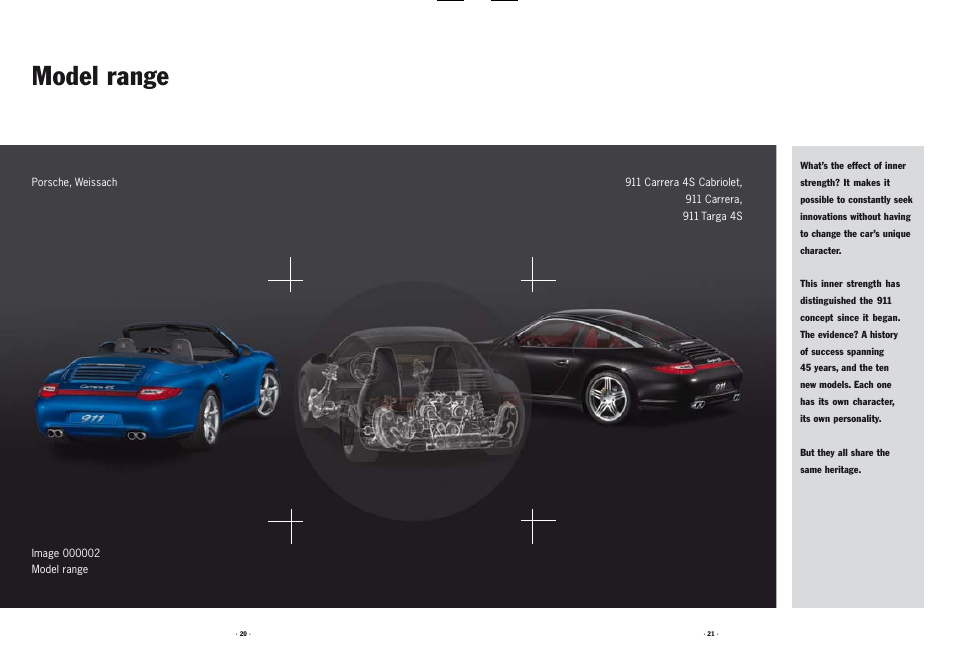Model range | Porsche 911 User Manual | Page 9 / 87