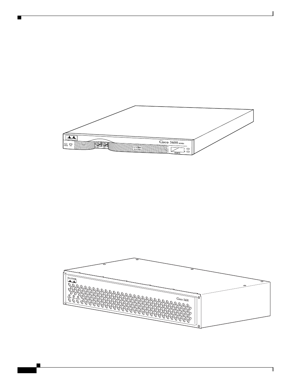 Cisco3620, Cisco3631, Figure 1-1 | Through | PMC-Sierra 3600 User Manual | Page 2 / 16