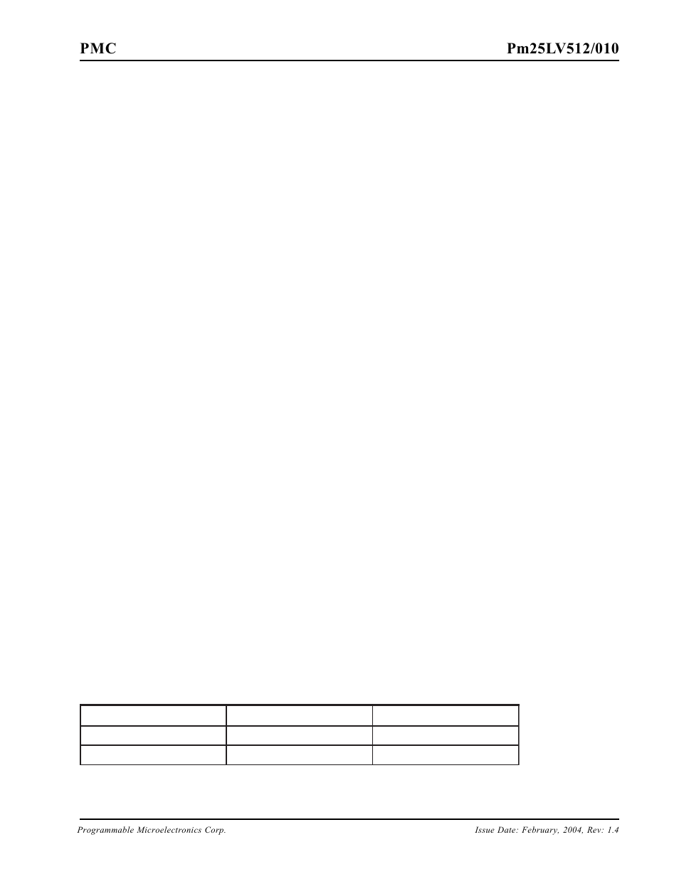 PMC-Sierra Pm25LV512 User Manual | Page 10 / 24