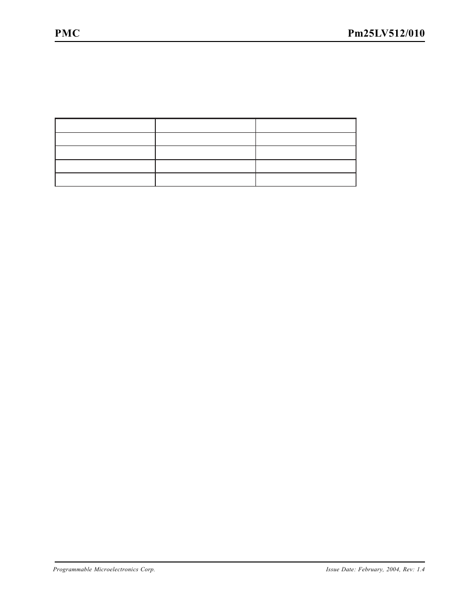 PMC-Sierra Pm25LV512 User Manual | Page 11 / 24