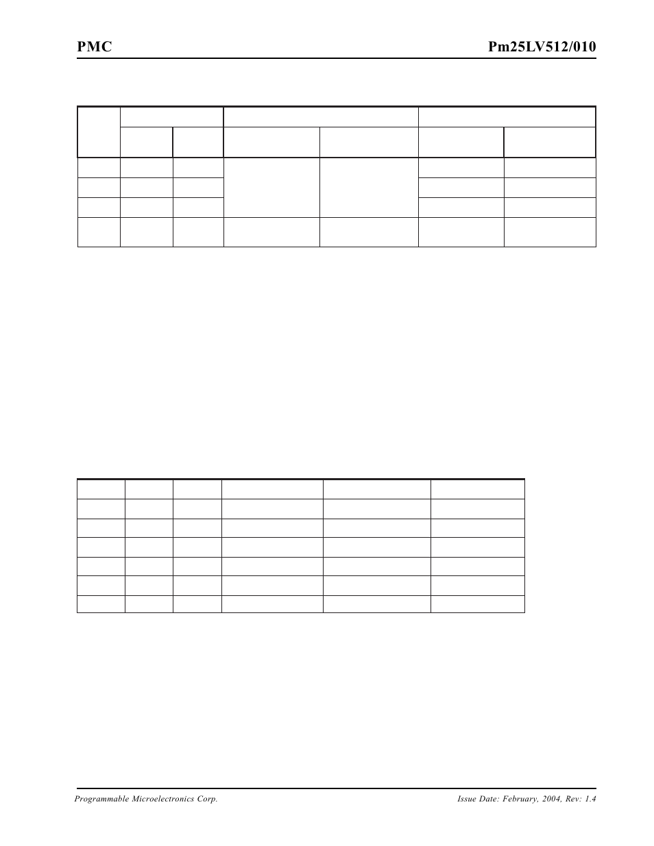 PMC-Sierra Pm25LV512 User Manual | Page 9 / 24