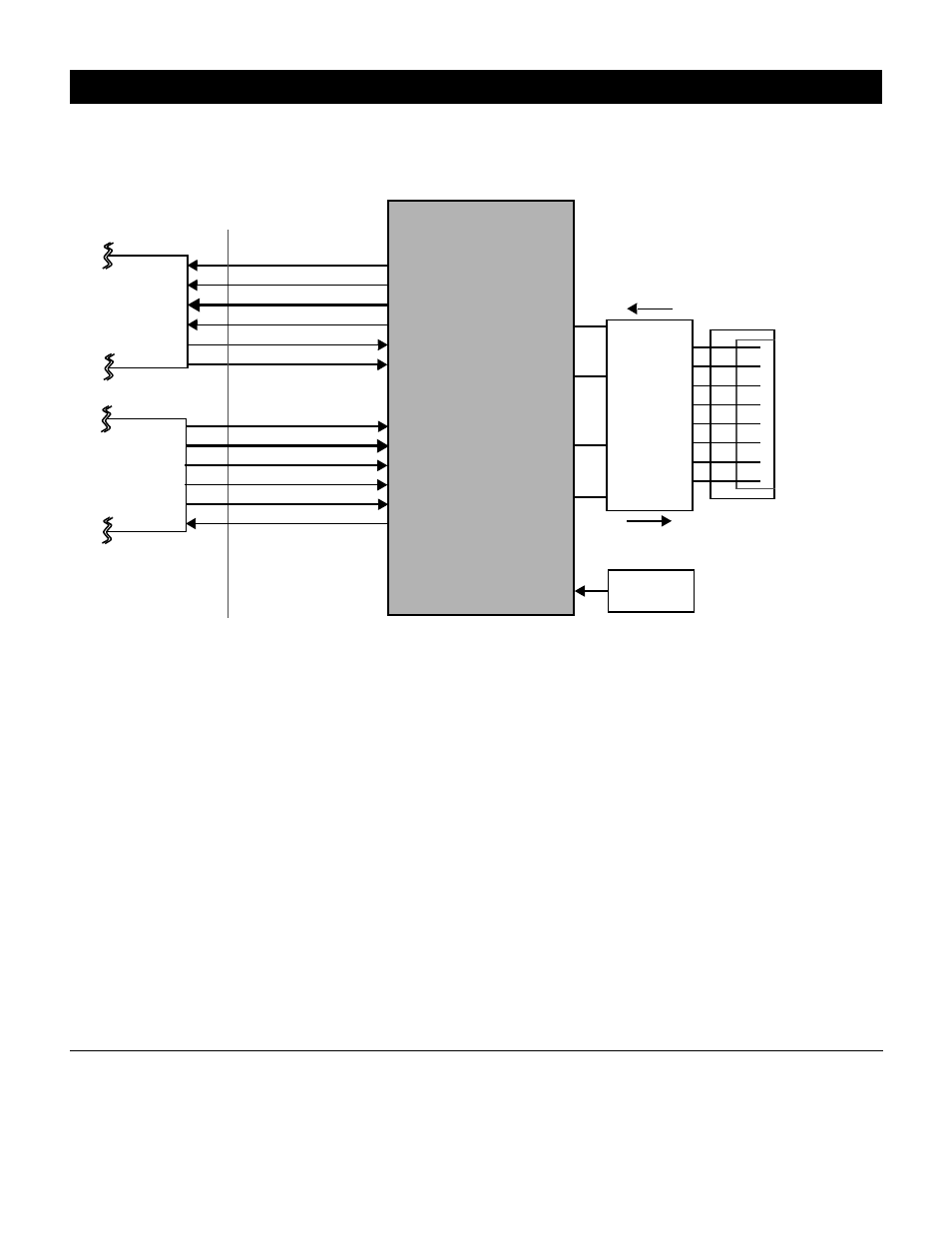 Typical application, Atm adapter interface | PMC-Sierra PM5350 User Manual | Page 2 / 2