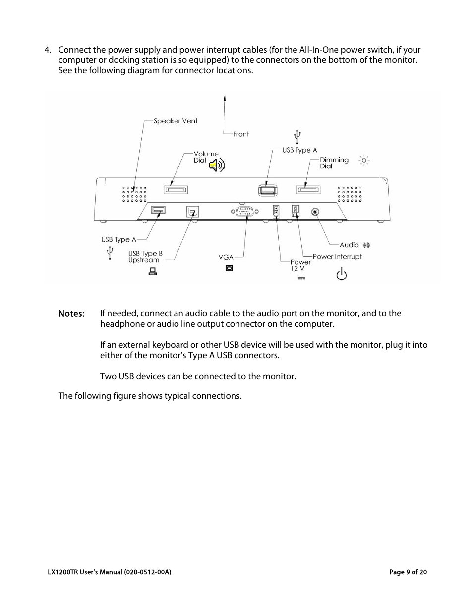 Planar LX1200TR User Manual | Page 9 / 20