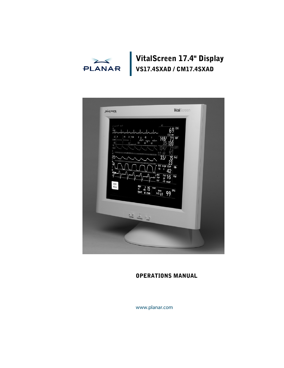 Planar CM17.4SXAD User Manual | 40 pages