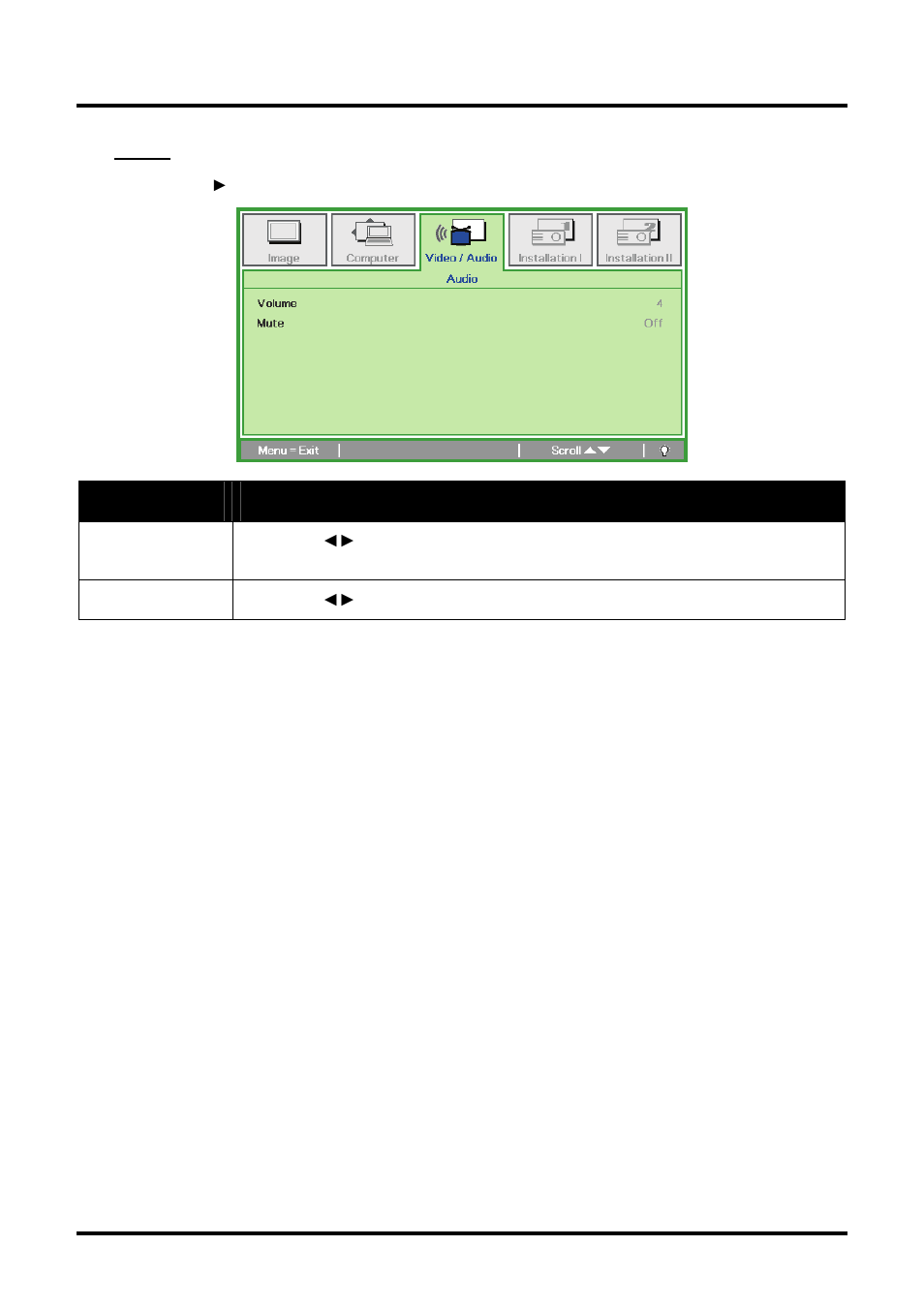 Audio | Planar PR Line PR6022 User Manual | Page 35 / 57