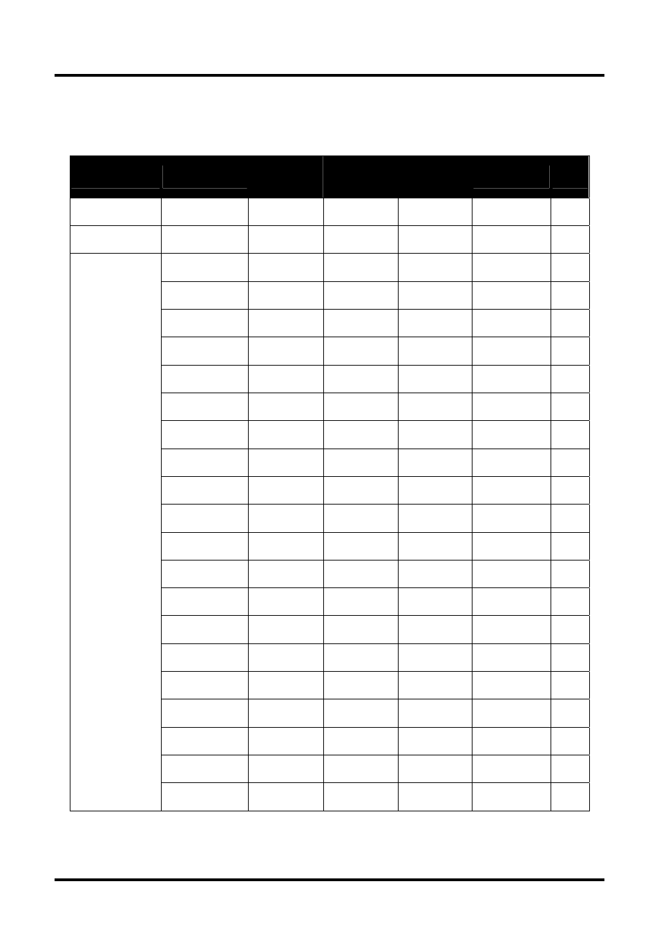 Timing mode table, Iming, Able | Planar PR Line PR6022 User Manual | Page 53 / 57
