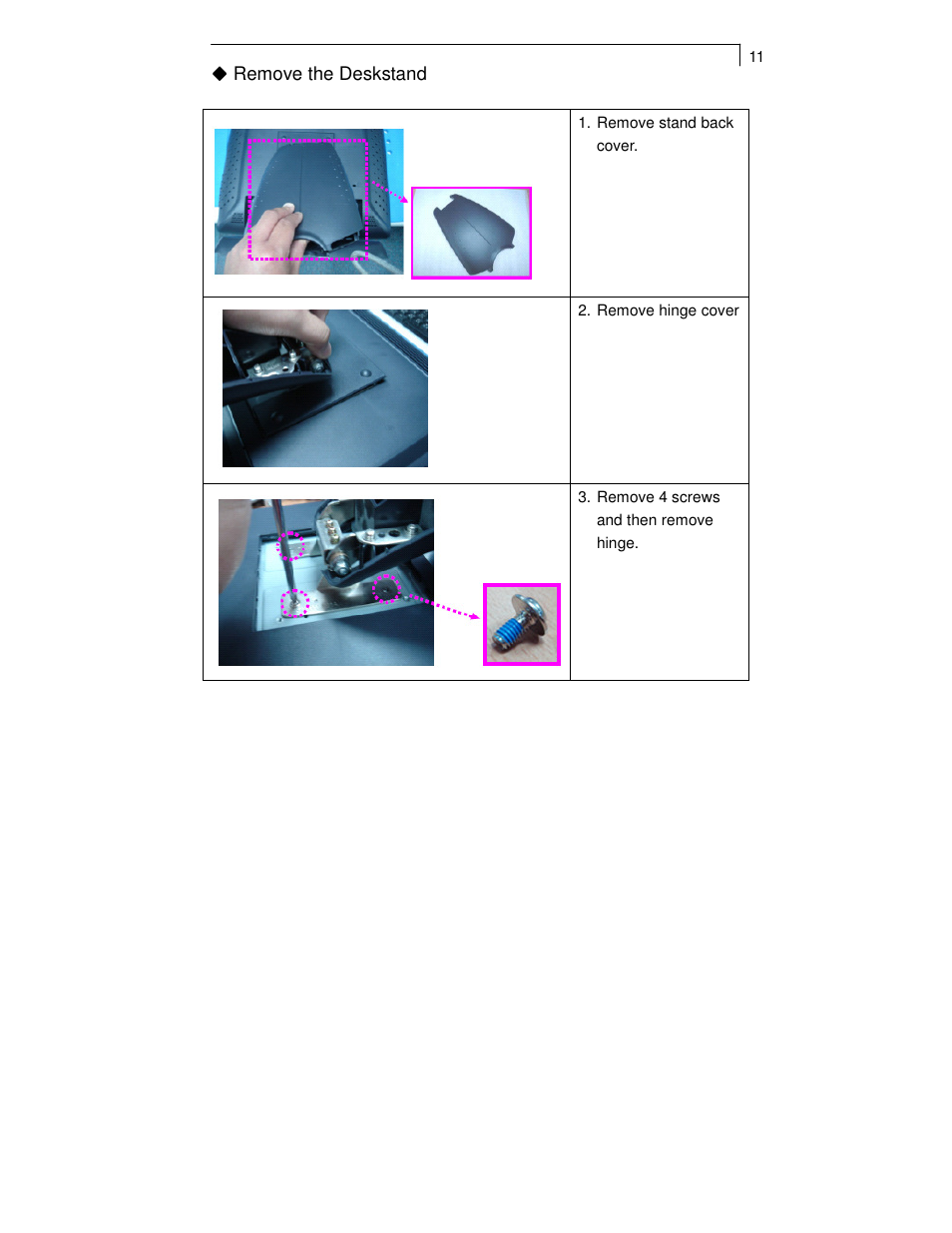 Planar PT1911MX User Manual | Page 13 / 30
