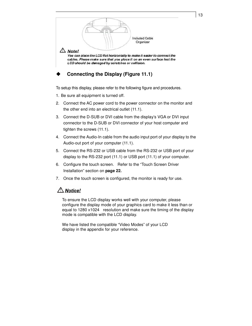 Planar PT1911MX User Manual | Page 15 / 30