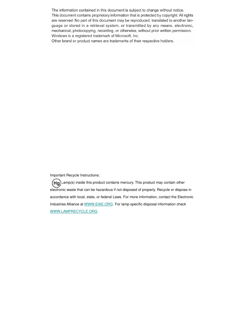 Planar PT1911MX User Manual | Page 2 / 30