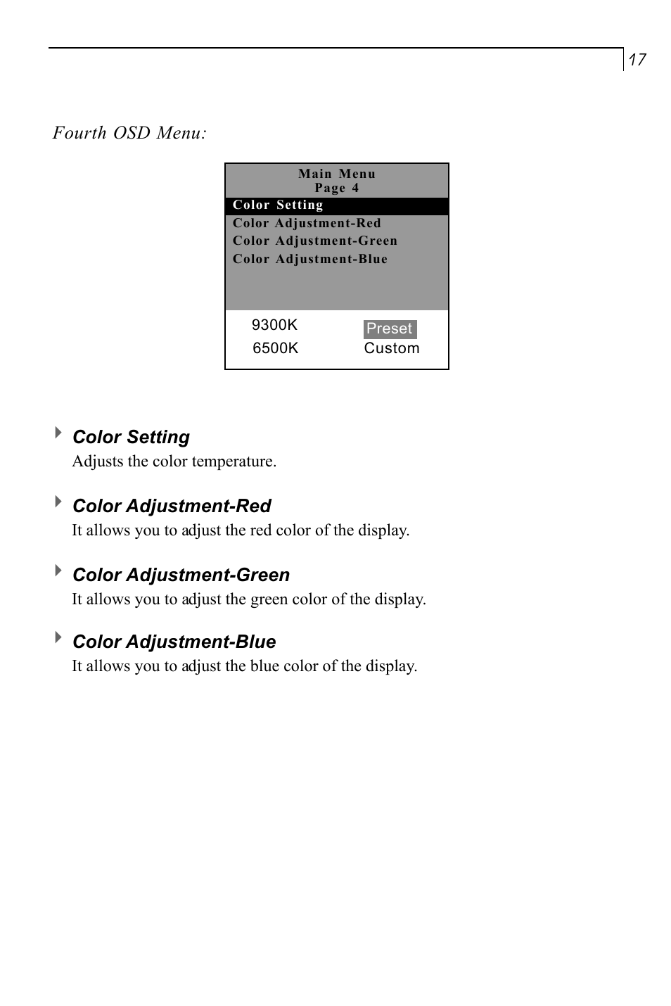 Planar PT150MU User Manual | Page 18 / 23