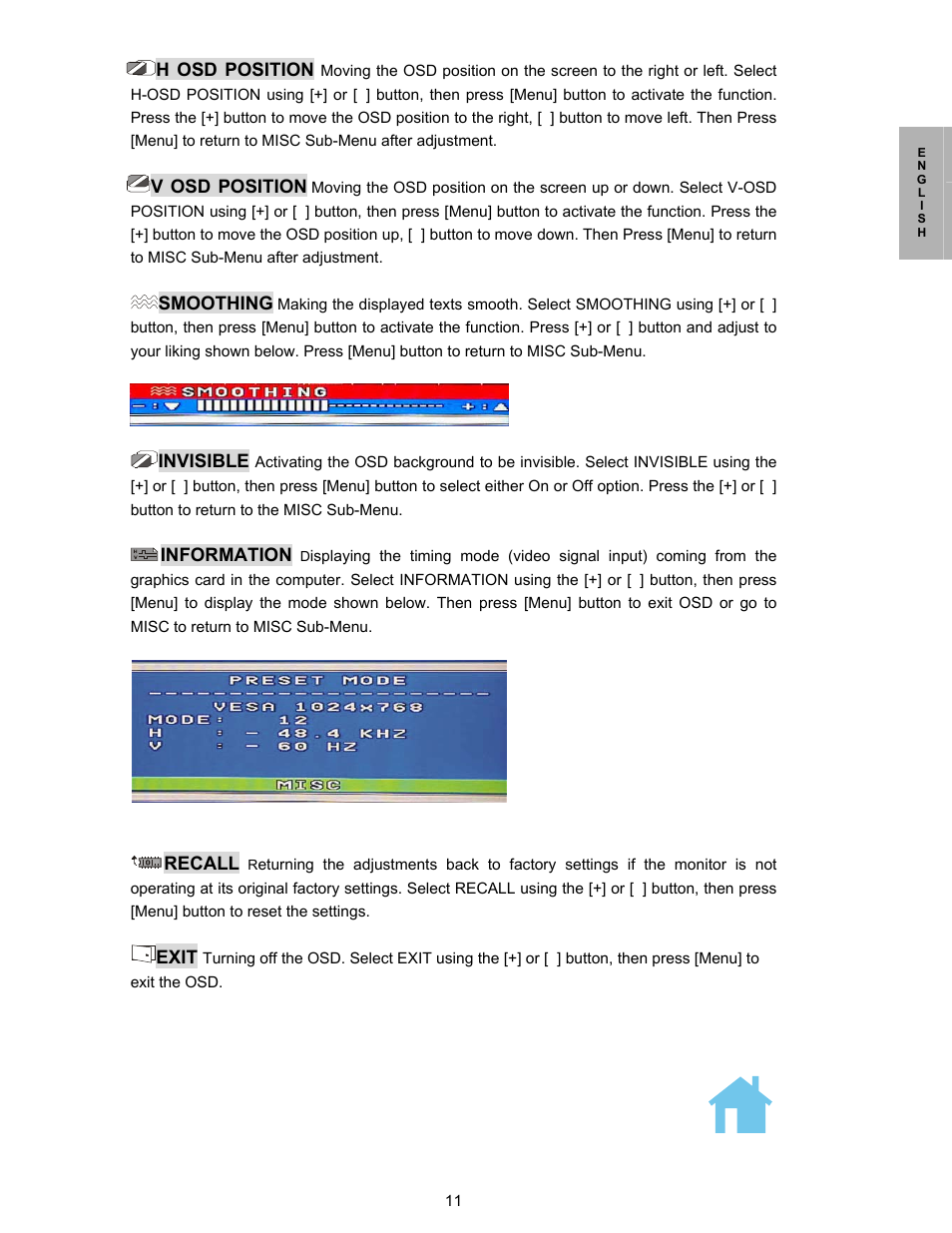 Planar PL150 User Manual | Page 12 / 17