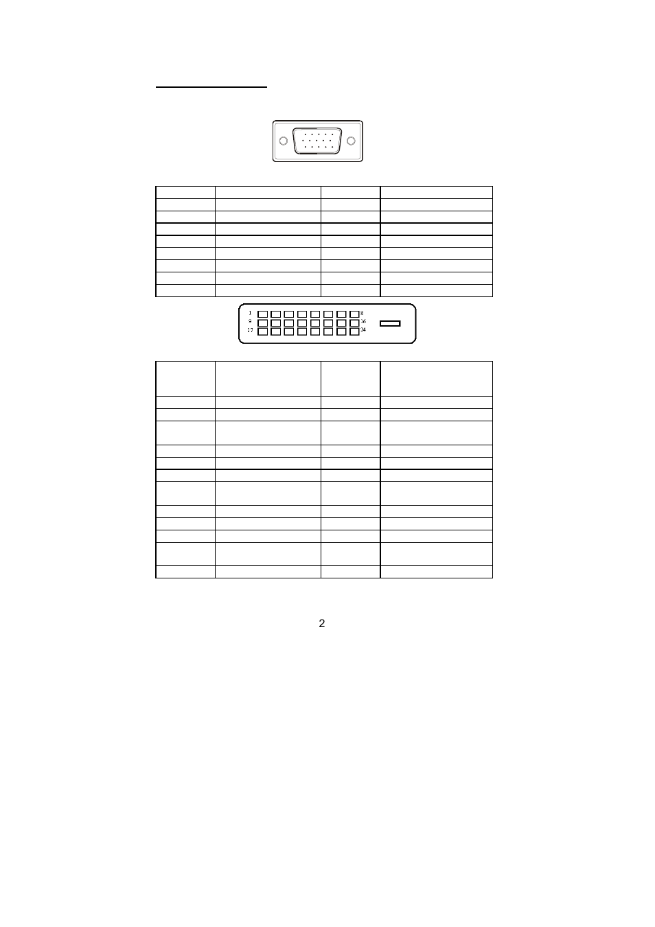 Appendix (cont.) | Planar PX2210MW User Manual | Page 24 / 25