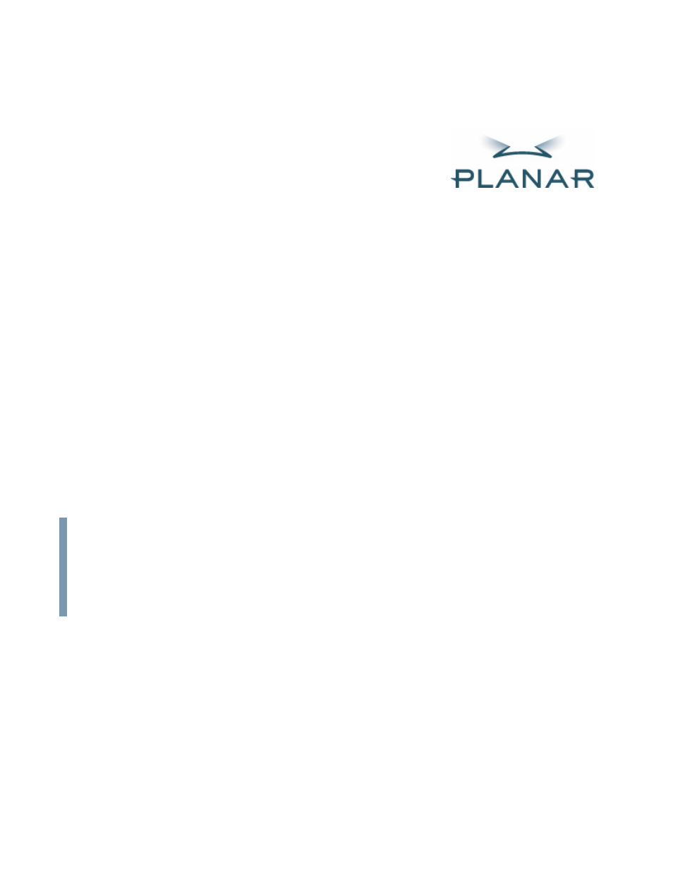 Planar LC12 User Manual | 24 pages