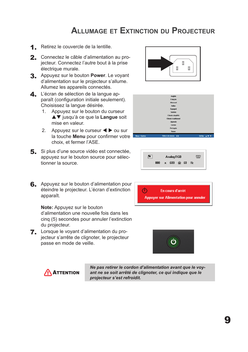 Planar PD7060 User Manual | Page 21 / 152