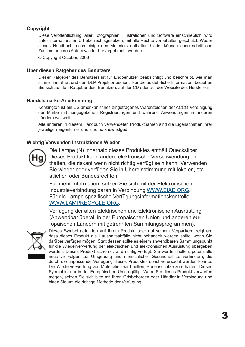 Planar PD7060 User Manual | Page 29 / 152