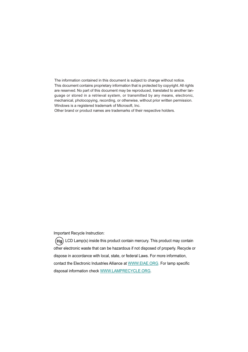 Planar PX212M User Manual | Page 3 / 24