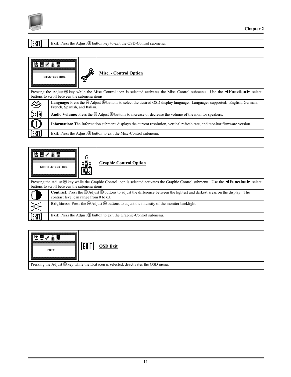 Planar PV174 User Manual | Page 17 / 20