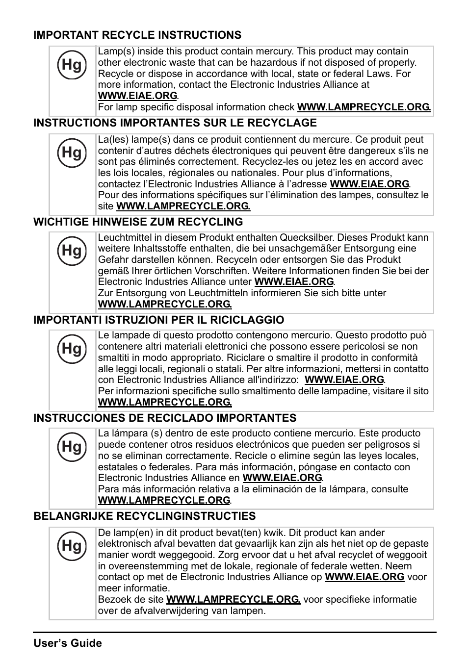 Planar DLP PD7150 User Manual | Page 12 / 23