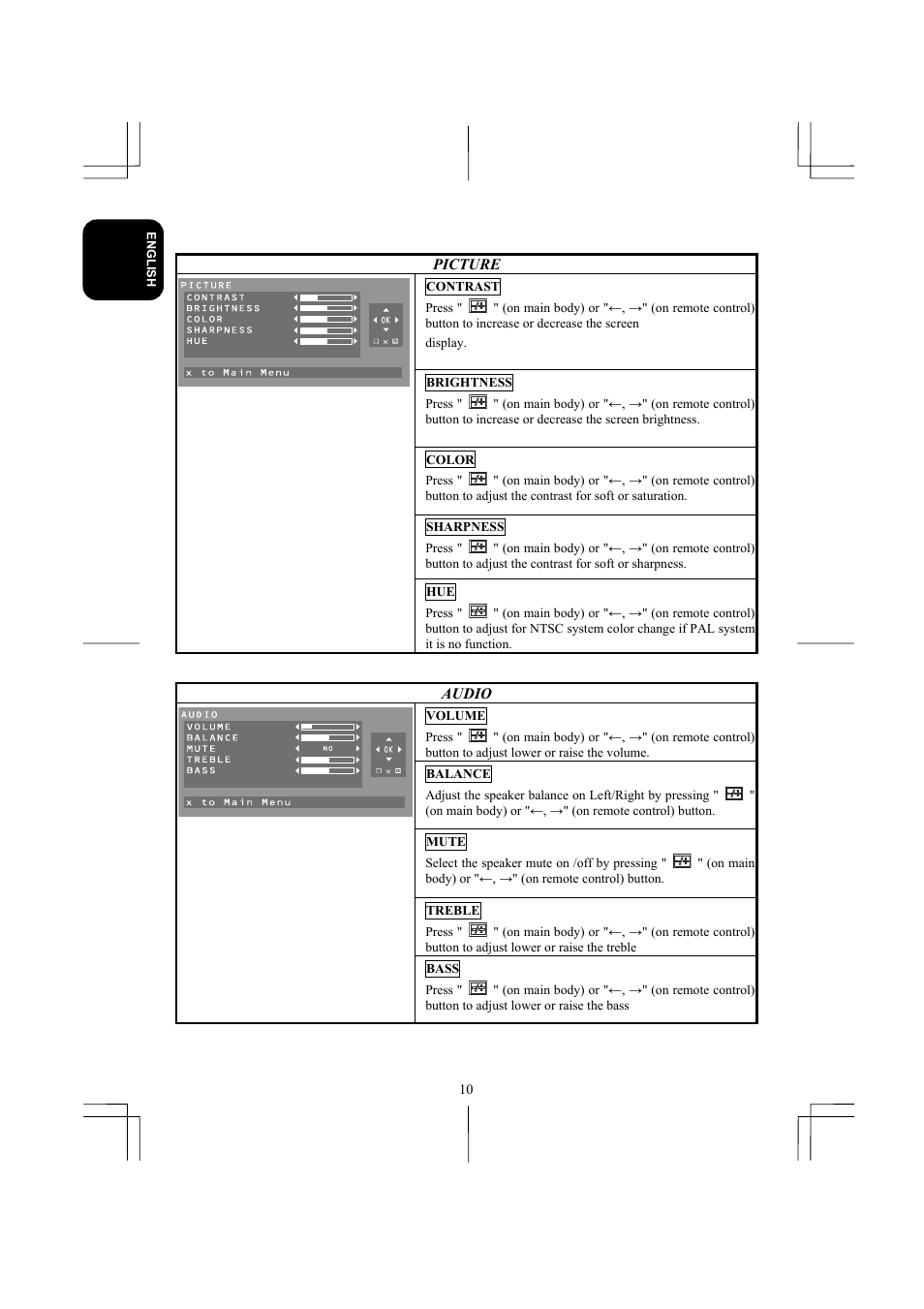 Planar XP17W User Manual | Page 11 / 21