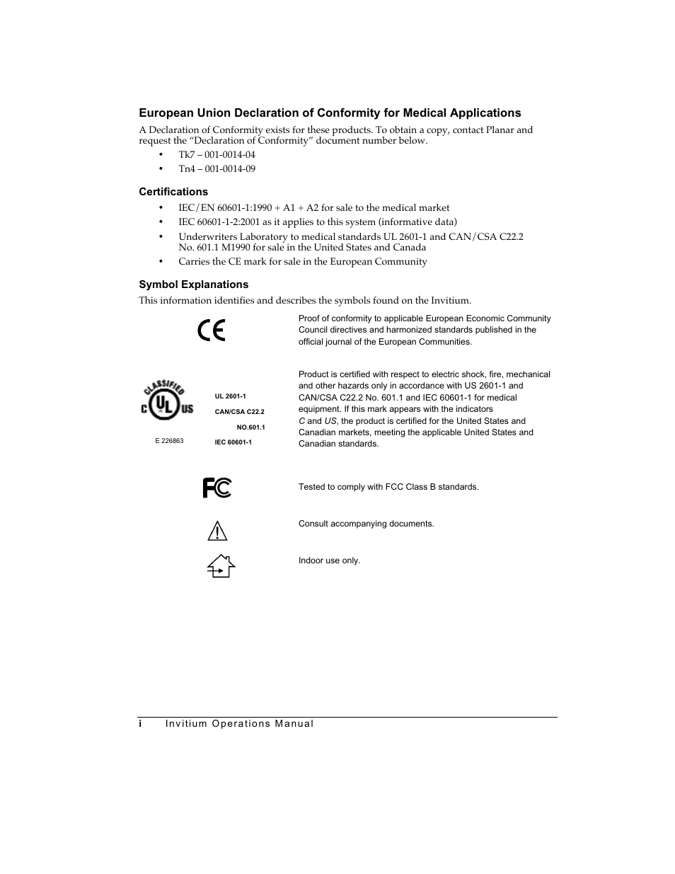 Planar Tn4 User Manual | Page 4 / 27