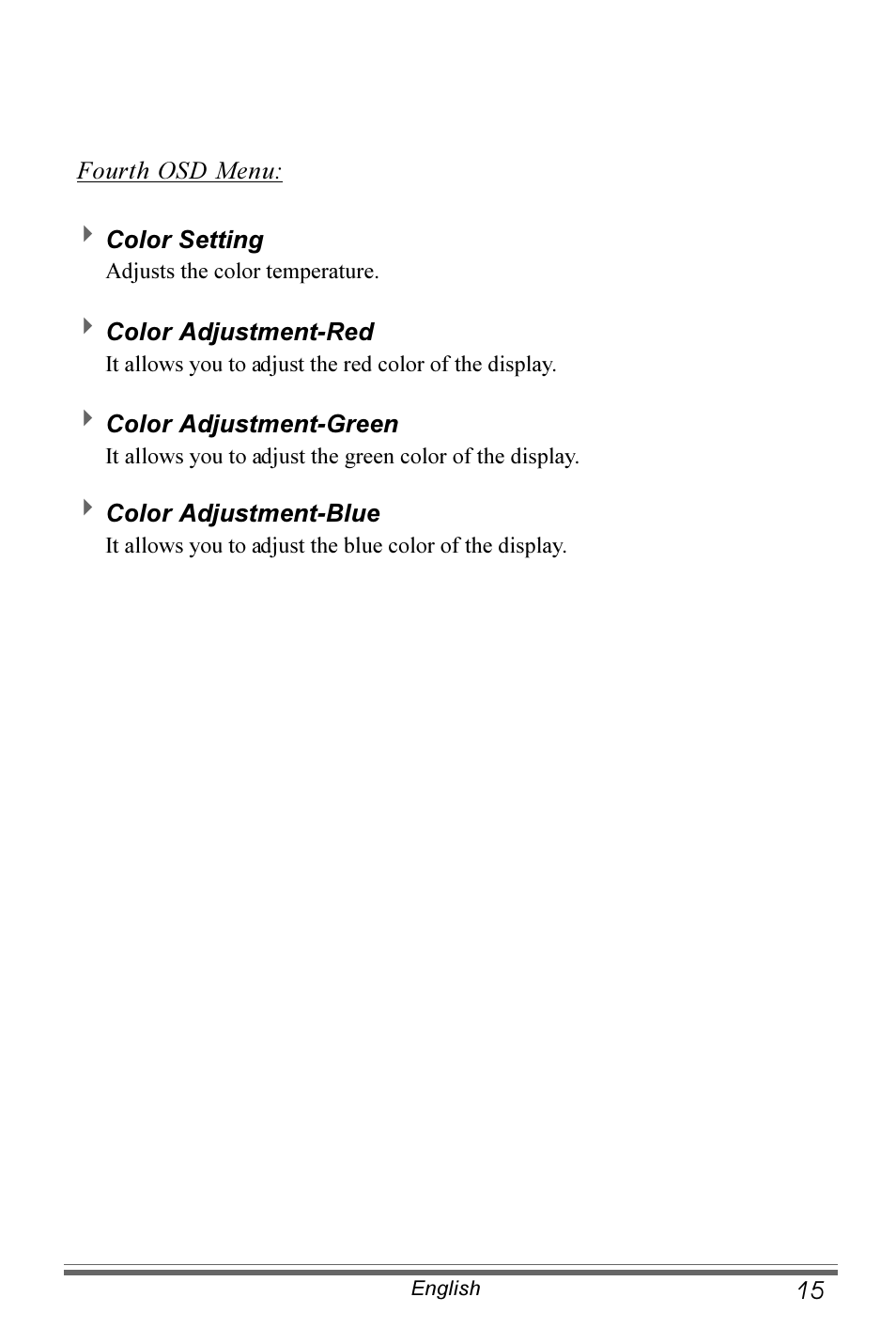 Planar PX171M User Manual | Page 16 / 22