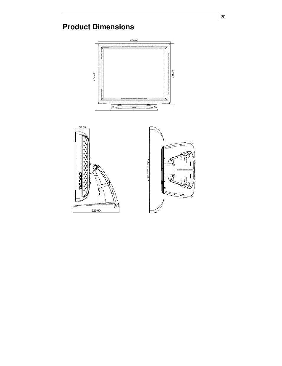 Planar PT1701MX User Manual | Page 22 / 30