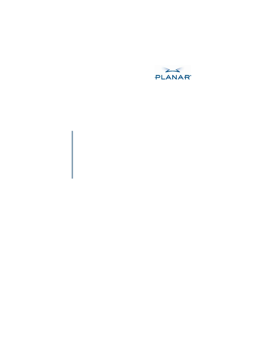 Planar LB1500R User Manual | 24 pages