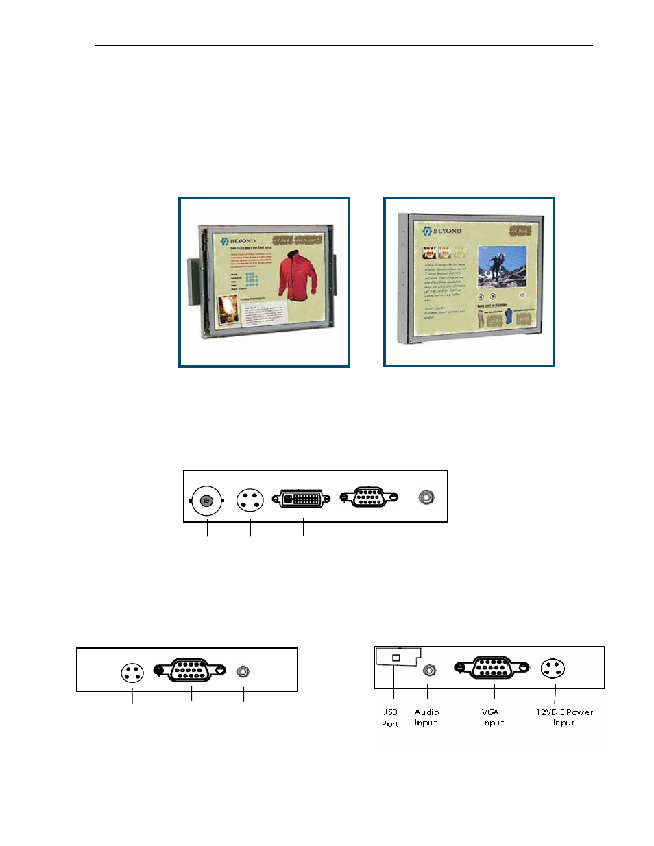 Installation, Product overview, Signal input layout | Planar LB1500R User Manual | Page 9 / 24