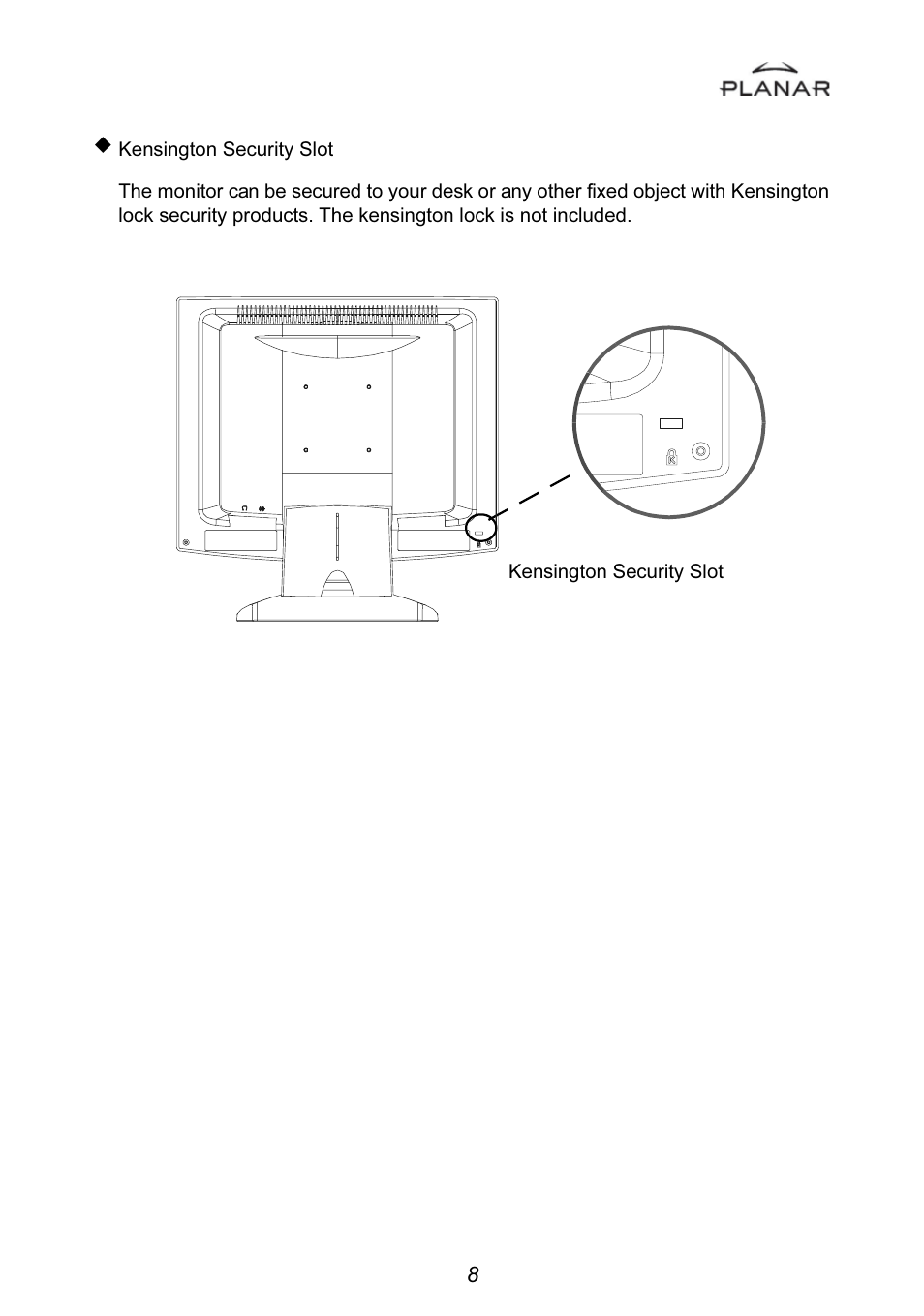 Planar PT1501MU User Manual | Page 11 / 31