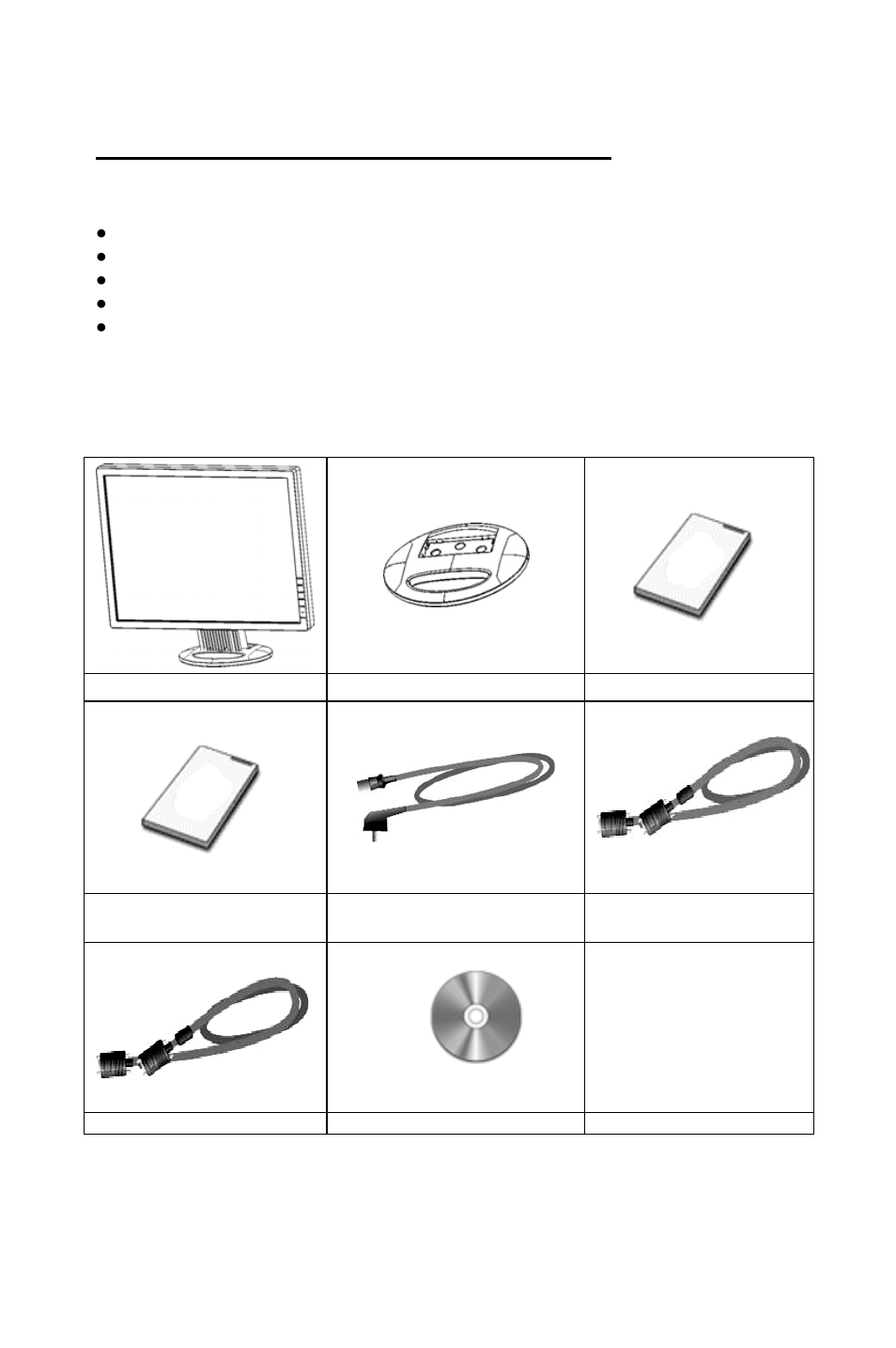 Before you operate the monitor | Planar PE2010 User Manual | Page 8 / 24