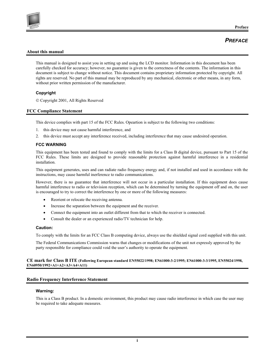 Planar FWT1744NU User Manual | Page 3 / 18