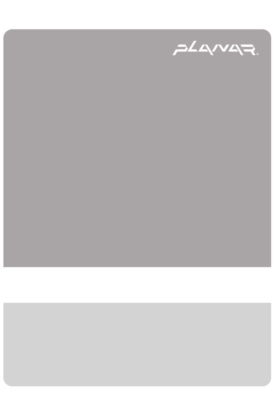Planar PT170 User Manual | 22 pages